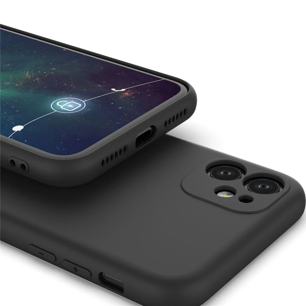 Luxury Business Design Liquid Silicone Case for iPhone All Sizes