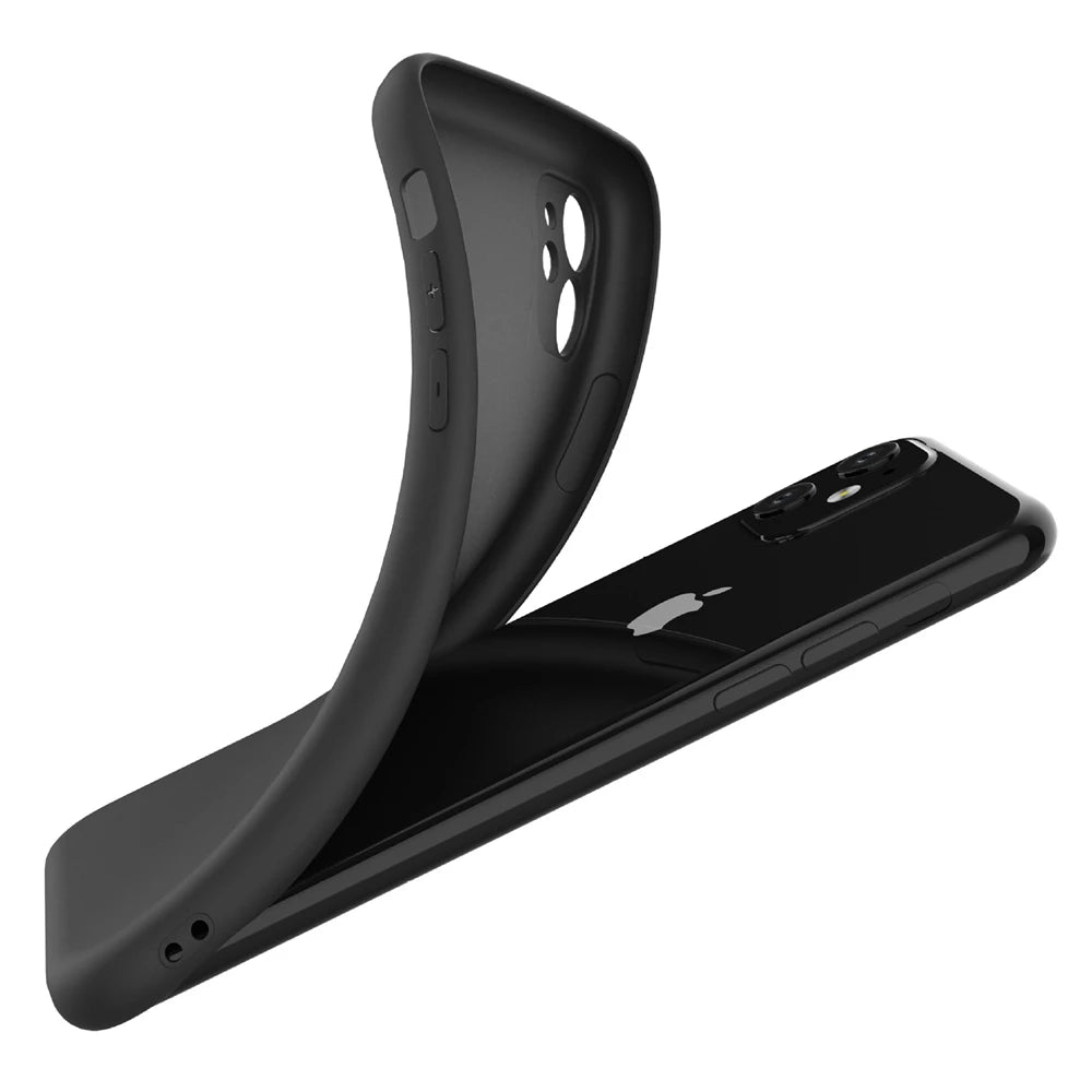 Luxury Business Design Liquid Silicone Case for iPhone All Sizes