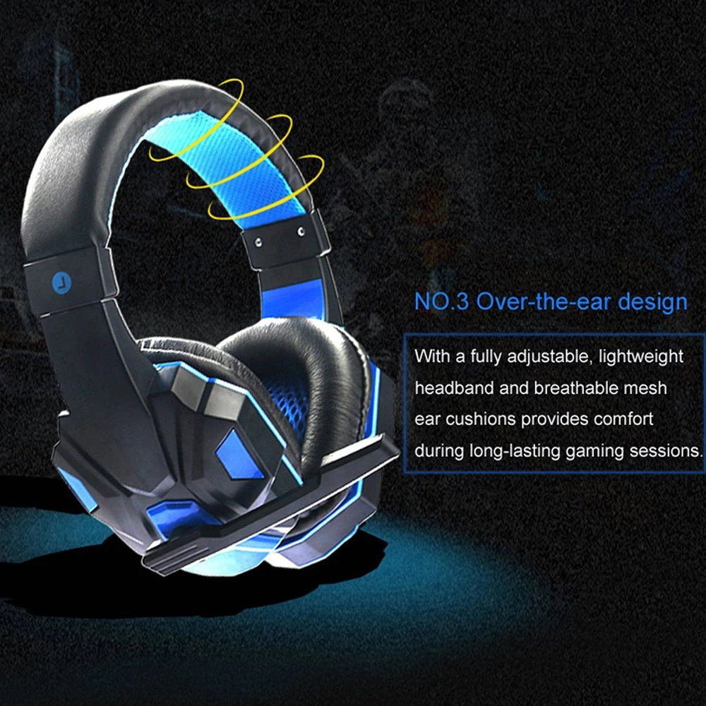 Gaming Headset With LED Light