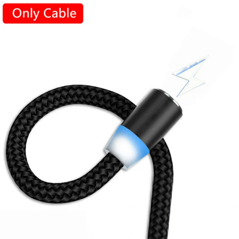 LED Magnetic Fast Charging Type C Cable