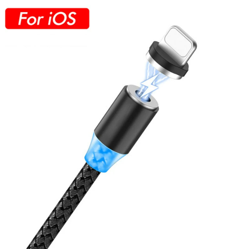 LED Magnetic Fast Charging Type C Cable