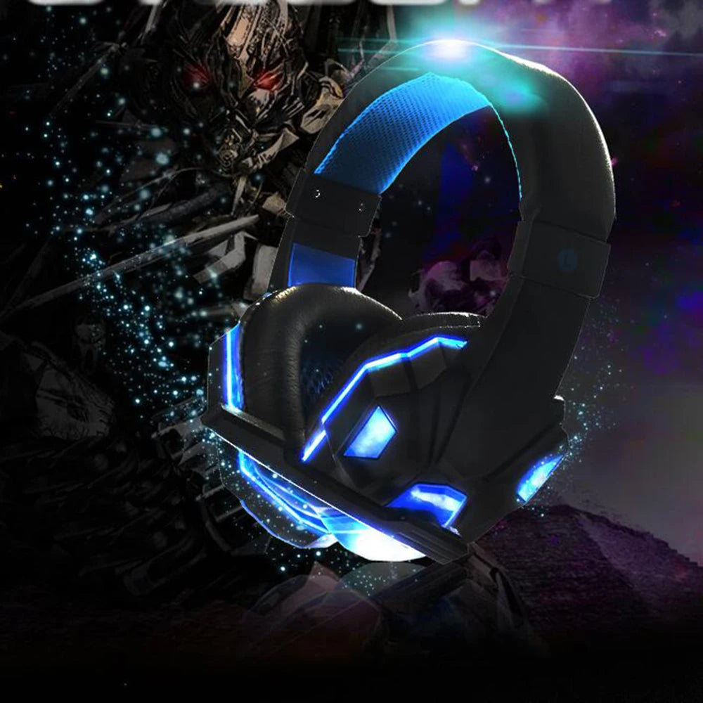 Gaming Headset With LED Light