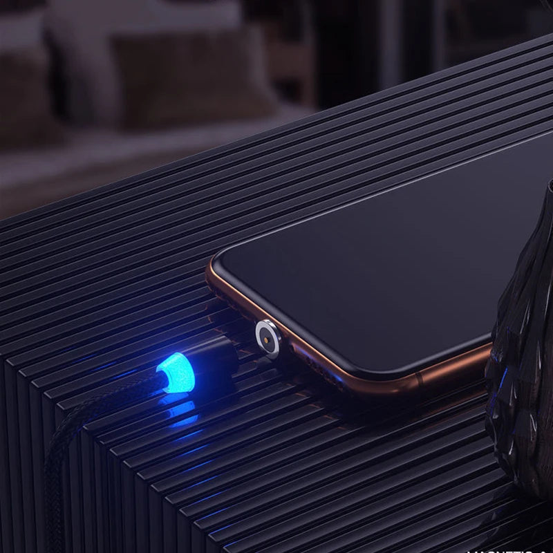 LED Magnetic Fast Charging Type C Cable