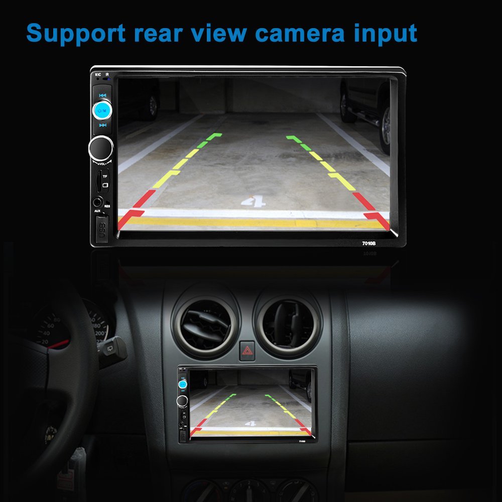 Hd 7 Inch Car Stereo Radio Multimedia Bt Audio