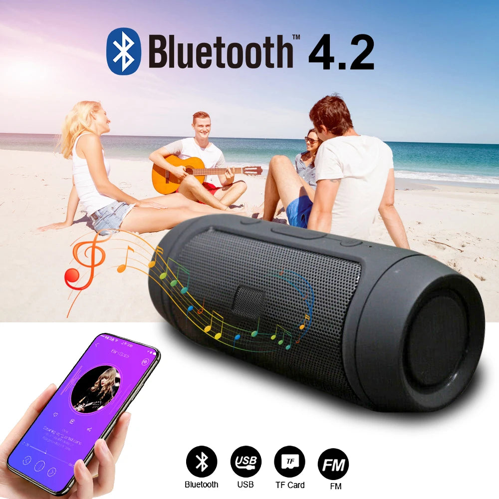 Waterproof Portable Bluetooth Speaker
