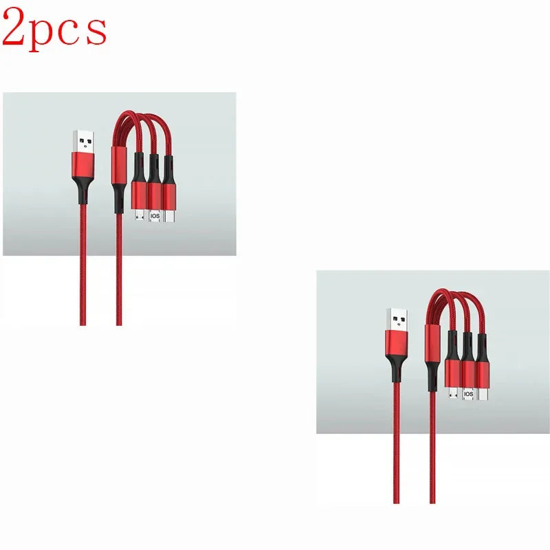 3-in-1 fast charging cable