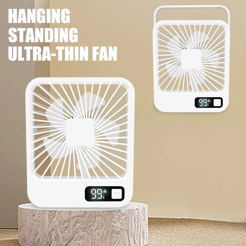 Portable Desktop Fan Rechargeable