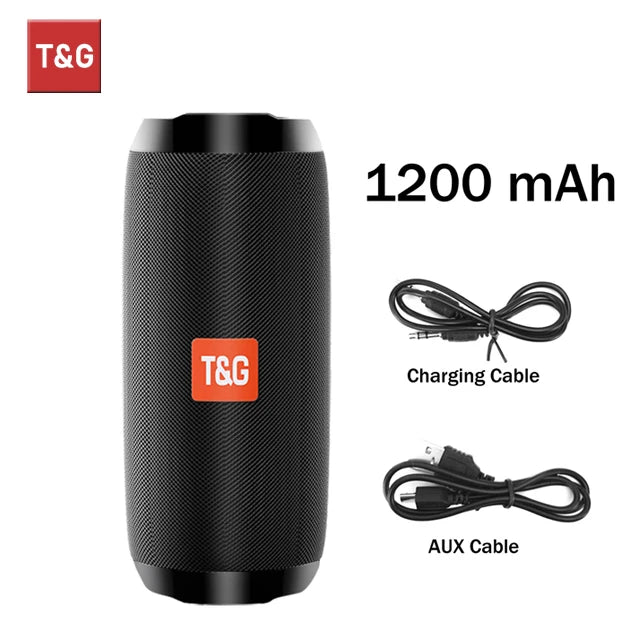 T&G Portable Sound Box Waterproof Loudspeaker