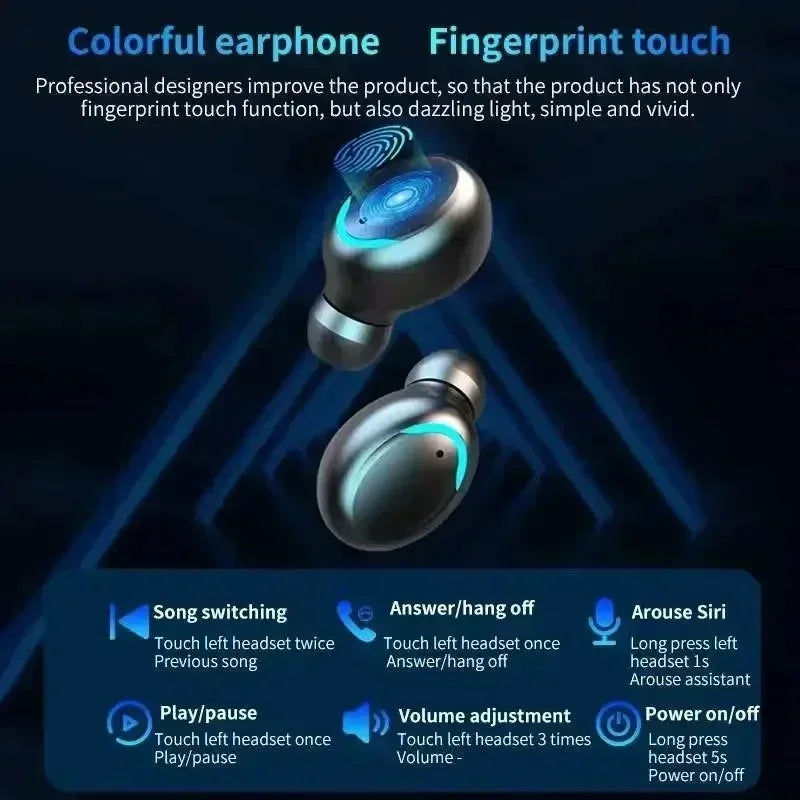 TWS F9 - Wireless Headphones with mic