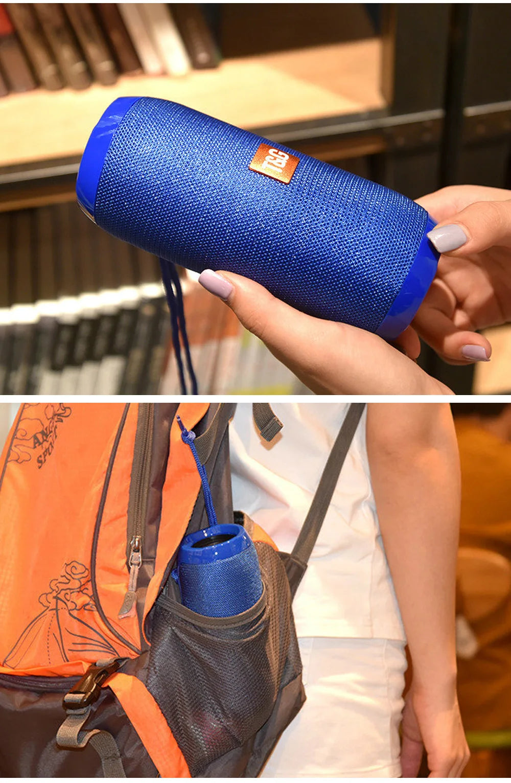 T&G Portable Sound Box Waterproof Loudspeaker