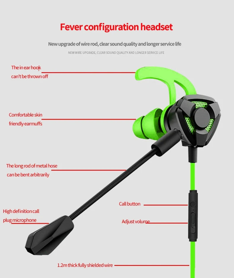 Gaming Earbuds With Mic