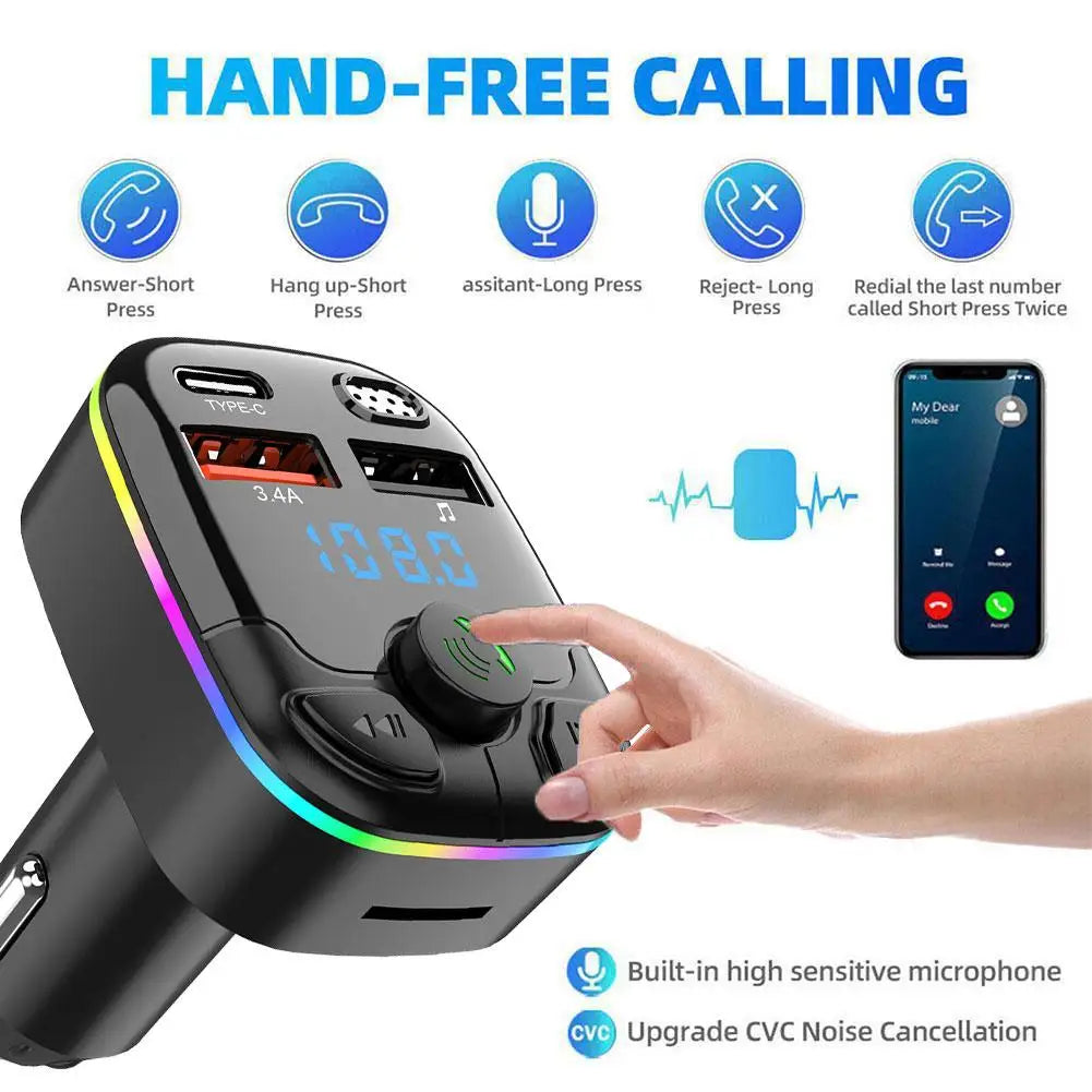 Car Bluetooth FM Transmitter