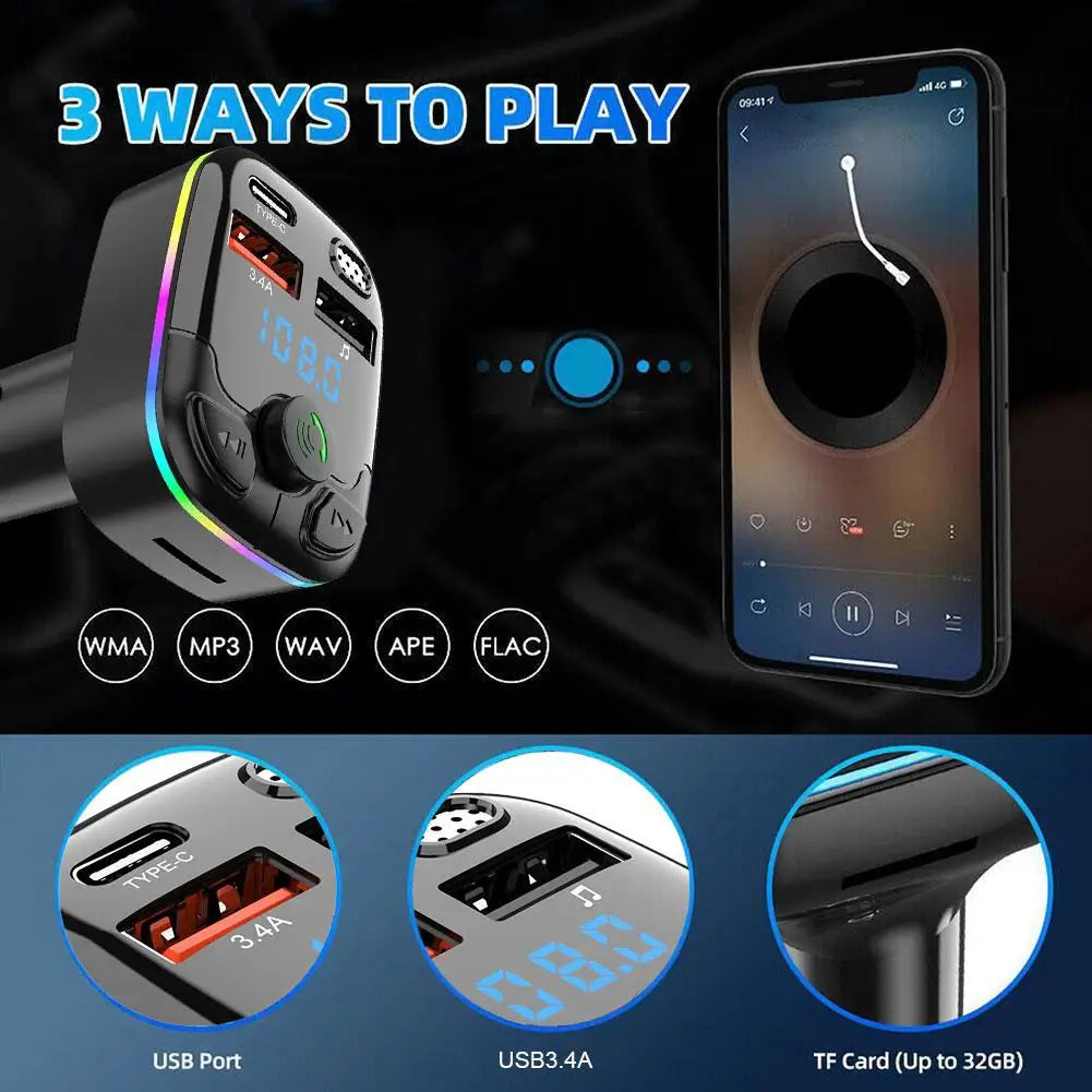 Car Bluetooth FM Transmitter
