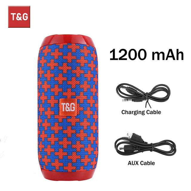 T&G Portable Sound Box Waterproof Loudspeaker