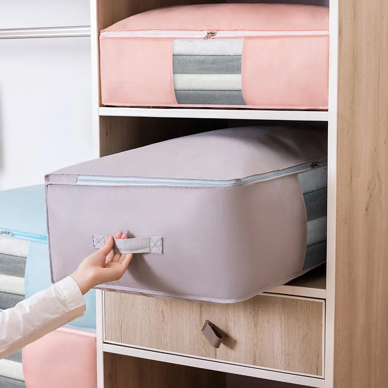 Clothes Storage Bag Wardrobe Closet Organizer