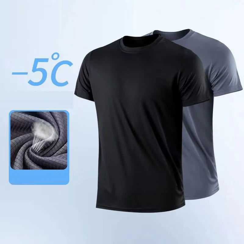 Men's DriFit Short Sleeve Running T-Shirt