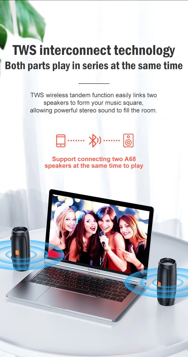 Dynamic Wireless Bluetooth Speaker