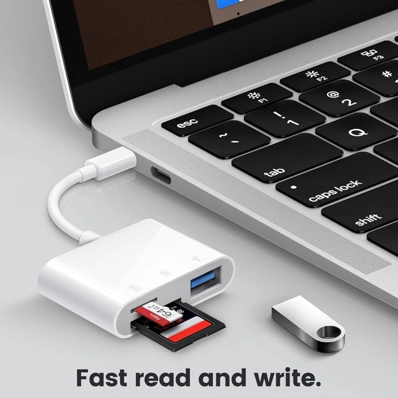 3 In 1 Adapter Type-C