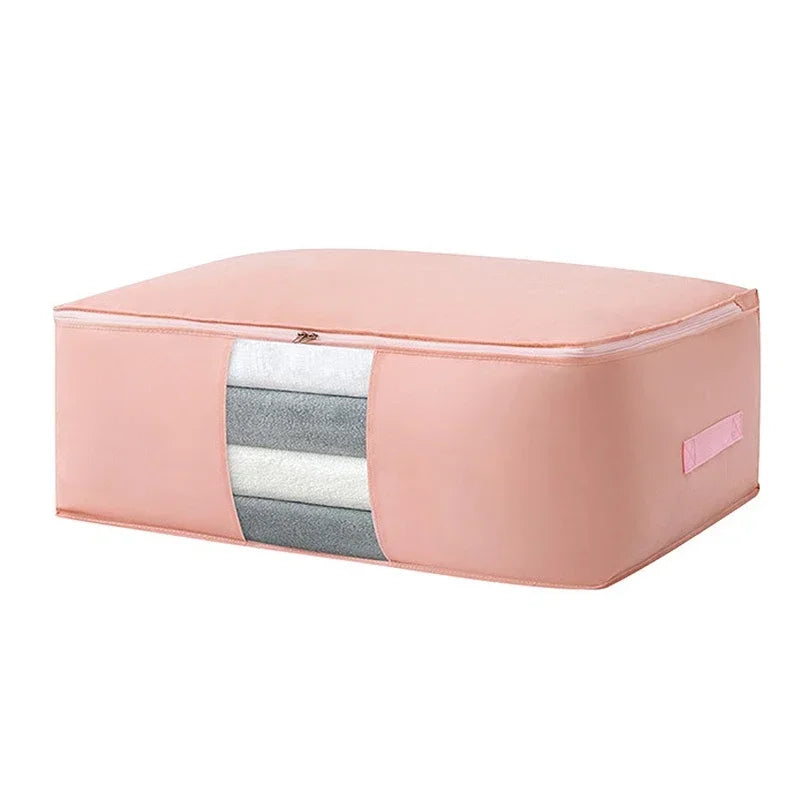Foldable Storage Bags for Clothes and Comforters - Extra Large Capacity for Moving and Packing