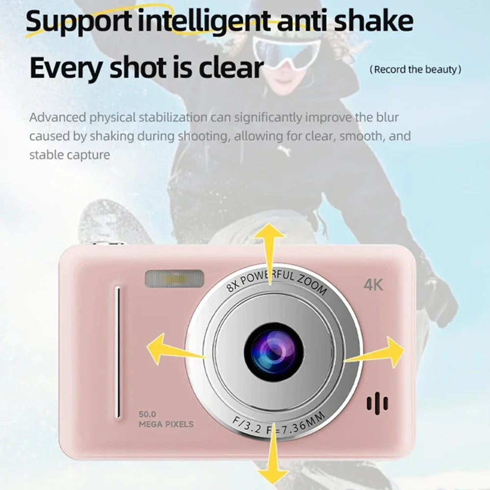4K Digital Camera 50MP