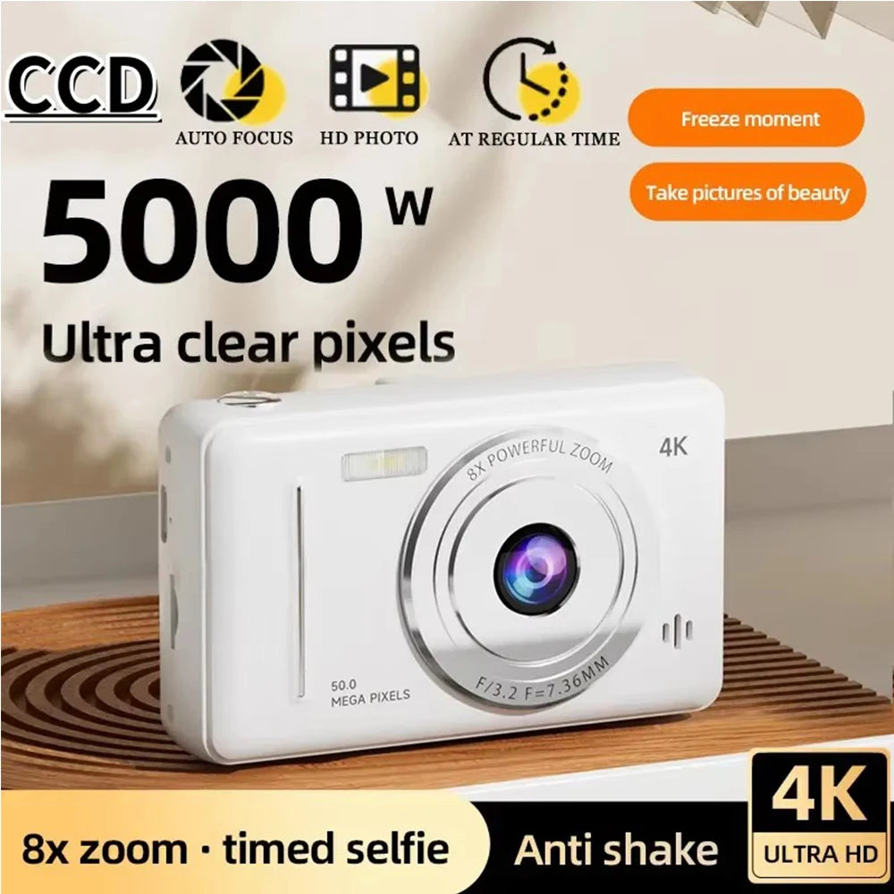 4K Digital Camera 50MP