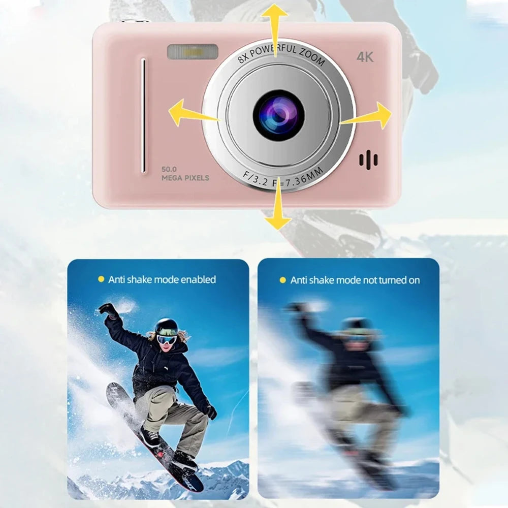4K Digital Camera 50MP