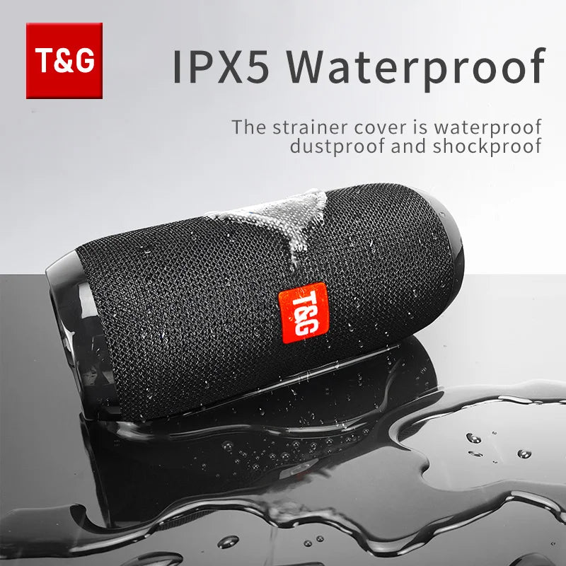 T&G Portable Sound Box Waterproof Loudspeaker