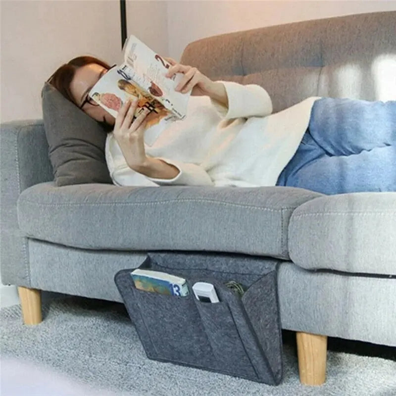 Baby Bed Bag Felt Bedside Storage Organizer