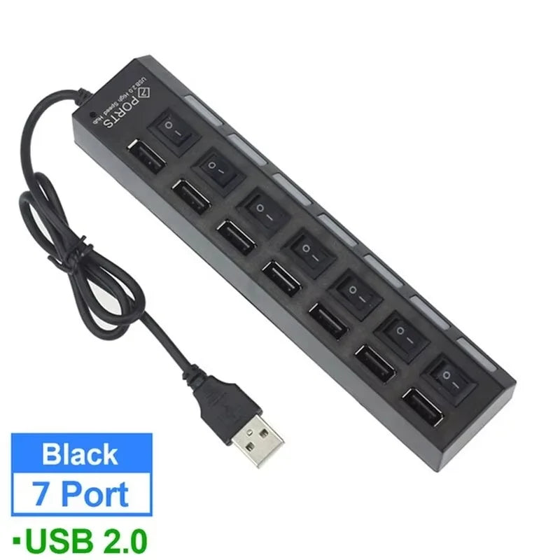 Extension Hub 7-port USB 2.0