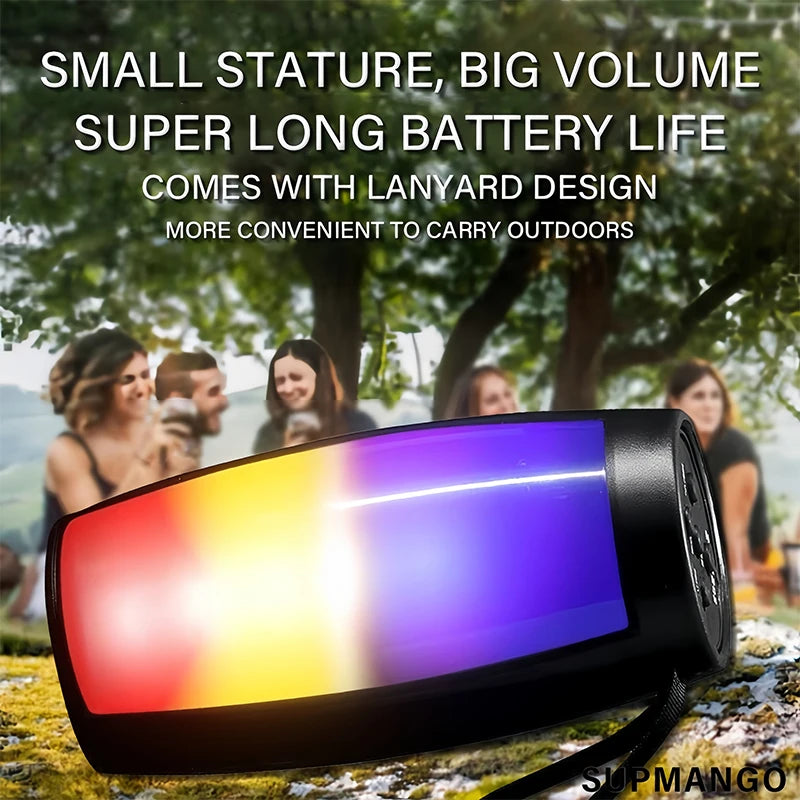 Wireless Bluetooth Speaker With LED Light