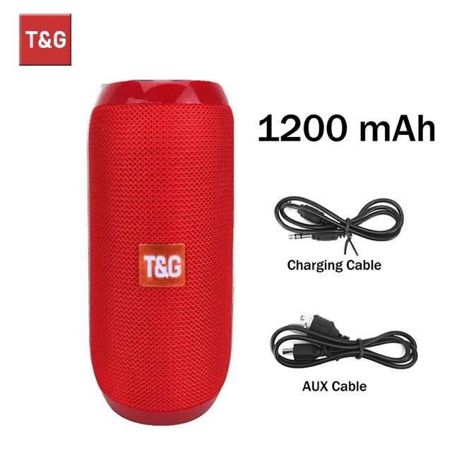 T&G Portable Sound Box Waterproof Loudspeaker