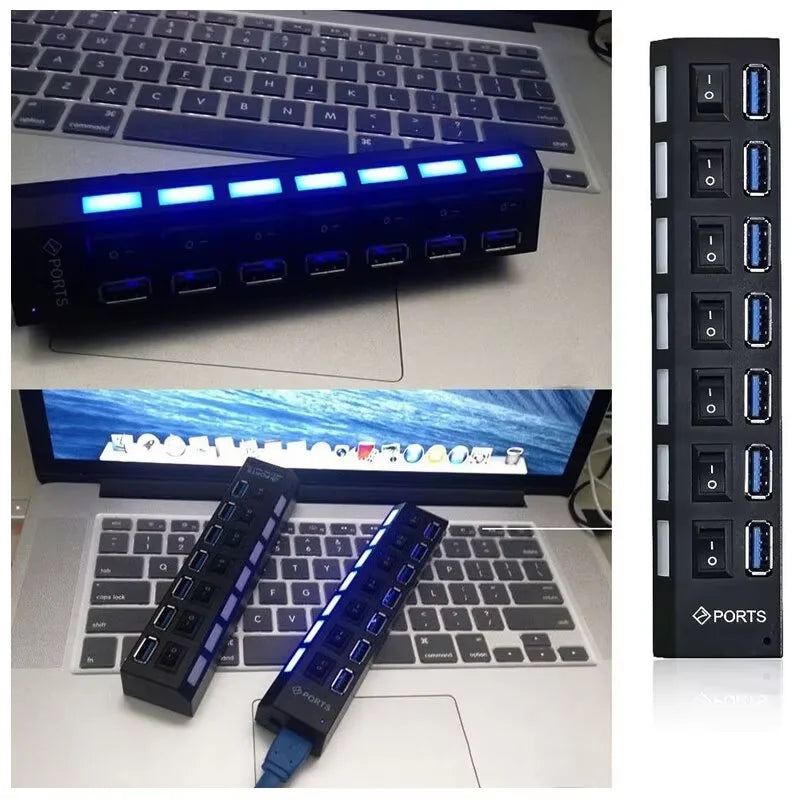Extension Hub 7-port USB 2.0