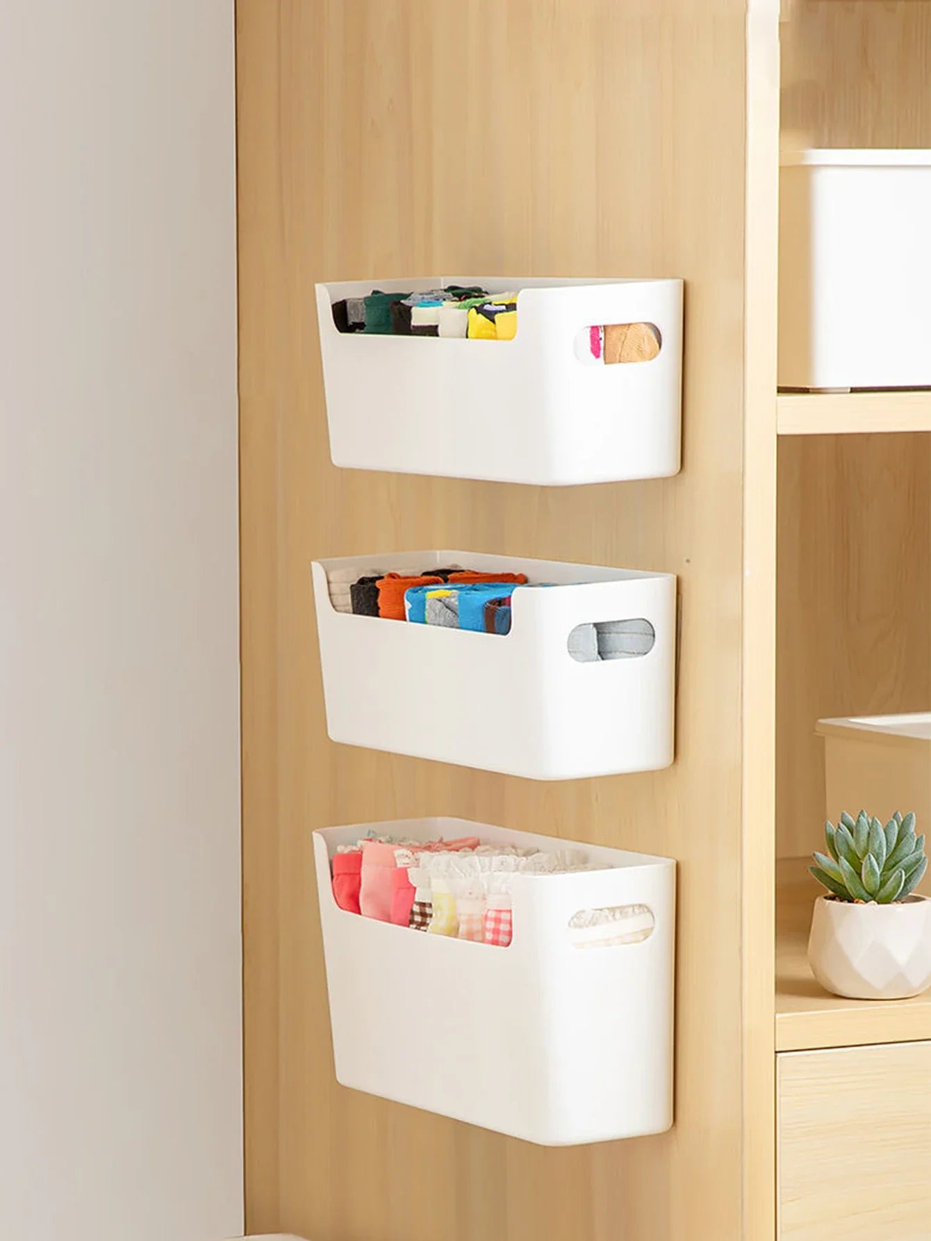 Plastic Storage Organizer Wall