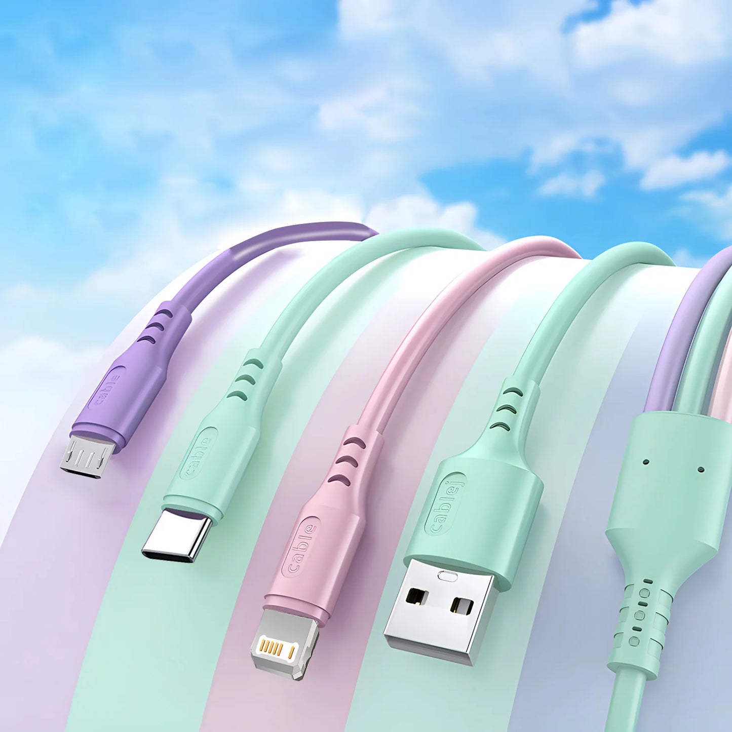 3 In 1 Super Fast Charging Cable For iPhone