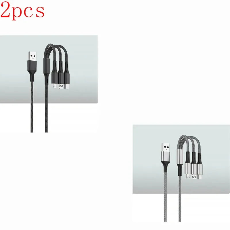 3-in-1 fast charging cable