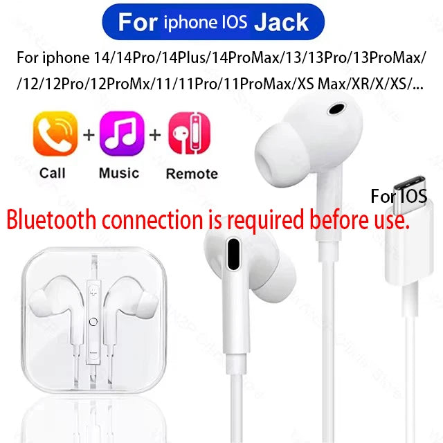 Wired Earbuds For iphone