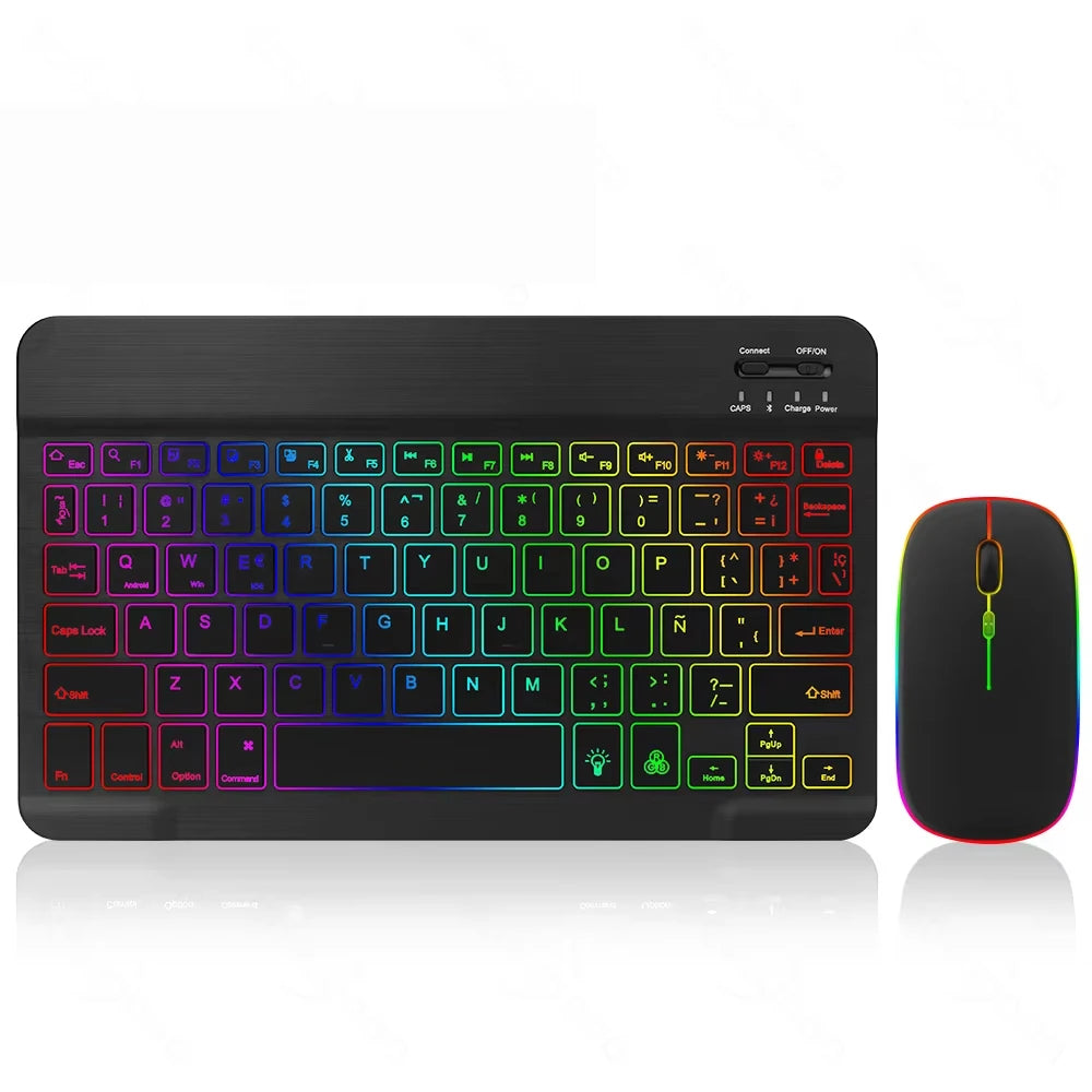 Backlight Bluetooth Keyboard & Mouse