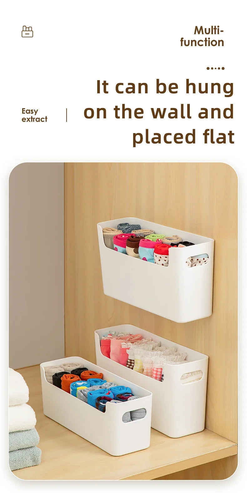 Plastic Storage Organizer Wall