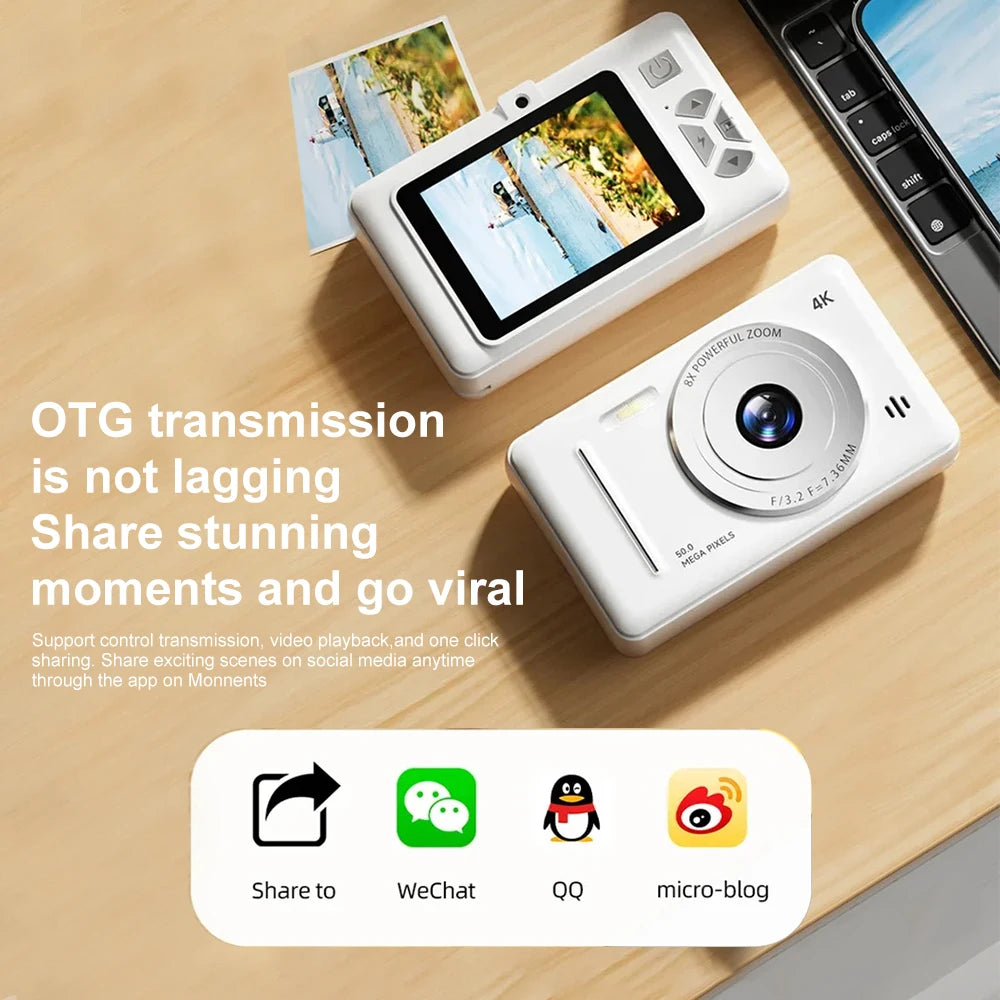 4K Digital Camera 50MP