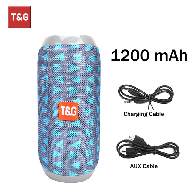 T&G Portable Sound Box Waterproof Loudspeaker