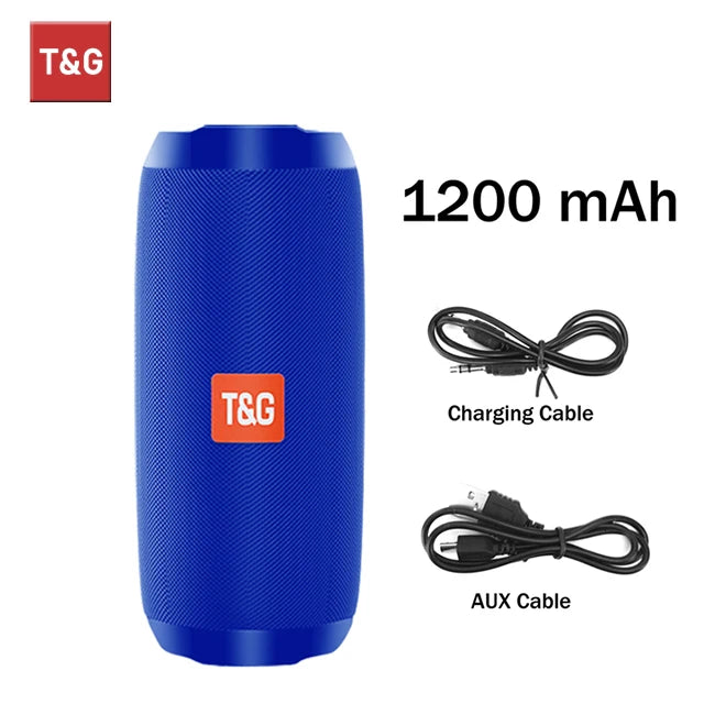 T&G Portable Sound Box Waterproof Loudspeaker