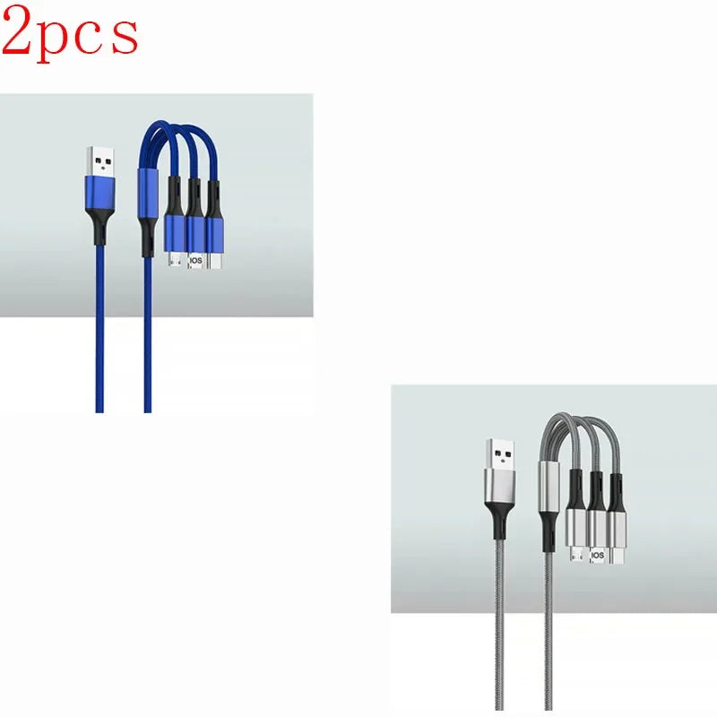 3-in-1 fast charging cable