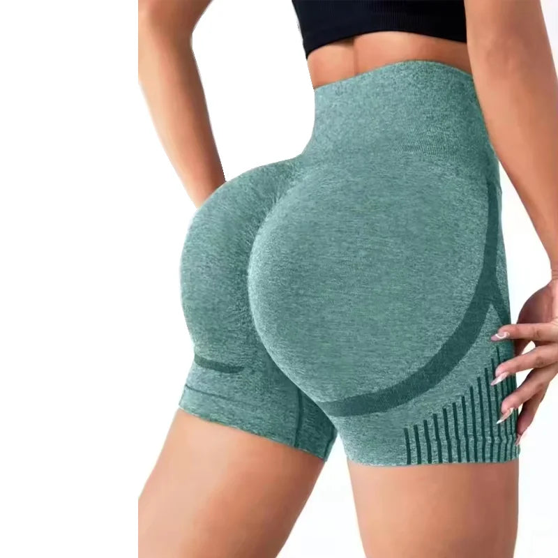 Women High Waist Workout Shorts