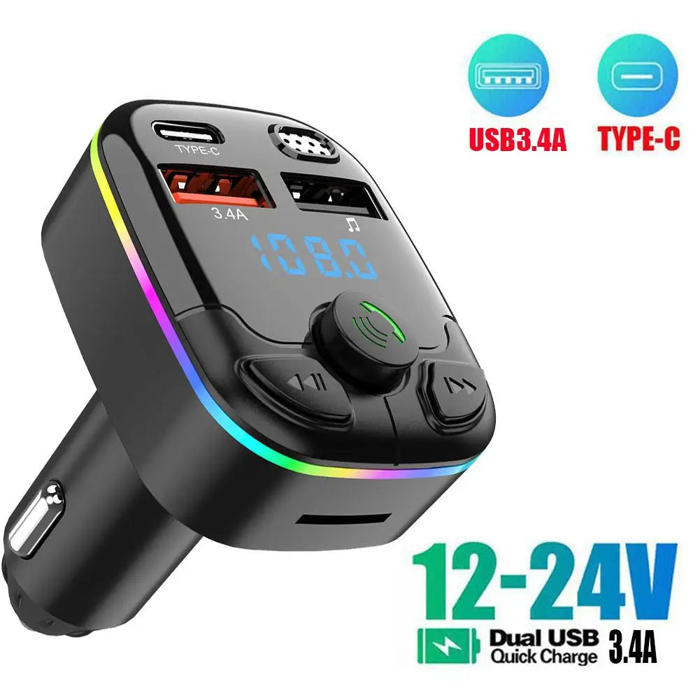Car Bluetooth FM Transmitter
