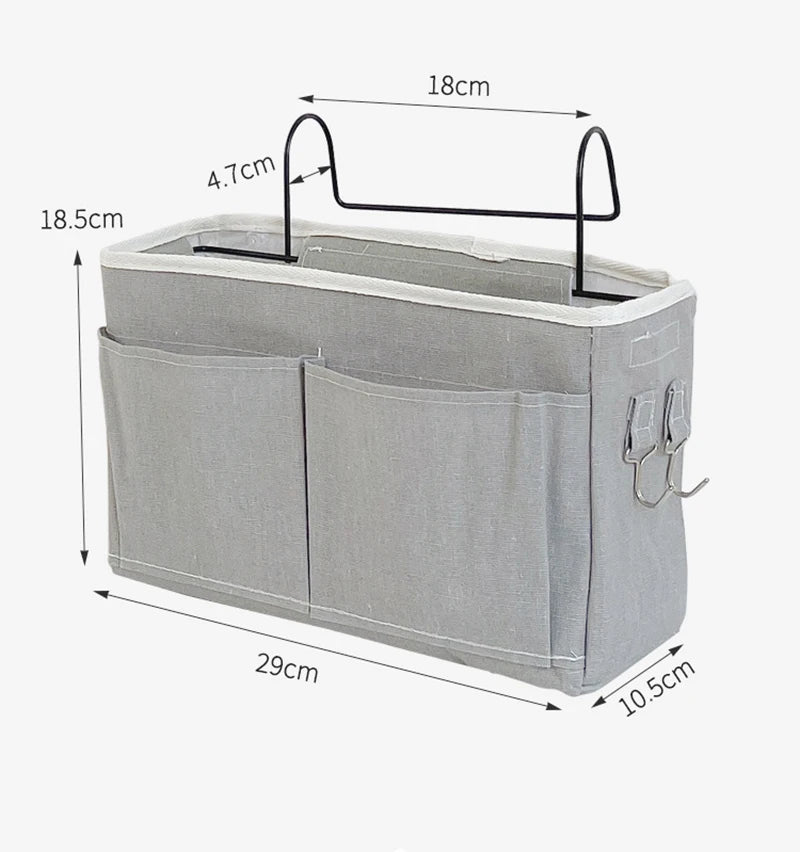 Couch Storage Organizer Bed Holder Pockets Bedside Storage Organizer Bed Desk Bag Sofa Remote Control Hanging Caddy Accessories
