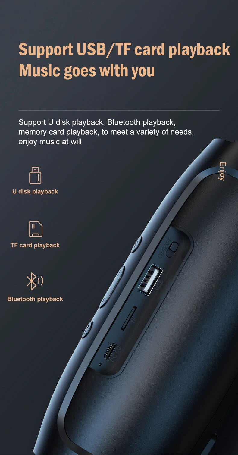 Dynamic Wireless Bluetooth Speaker