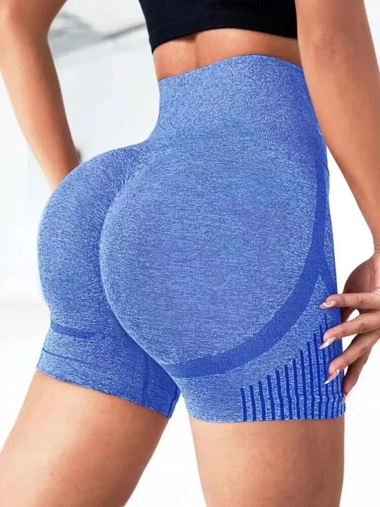 Women High Waist Workout Shorts