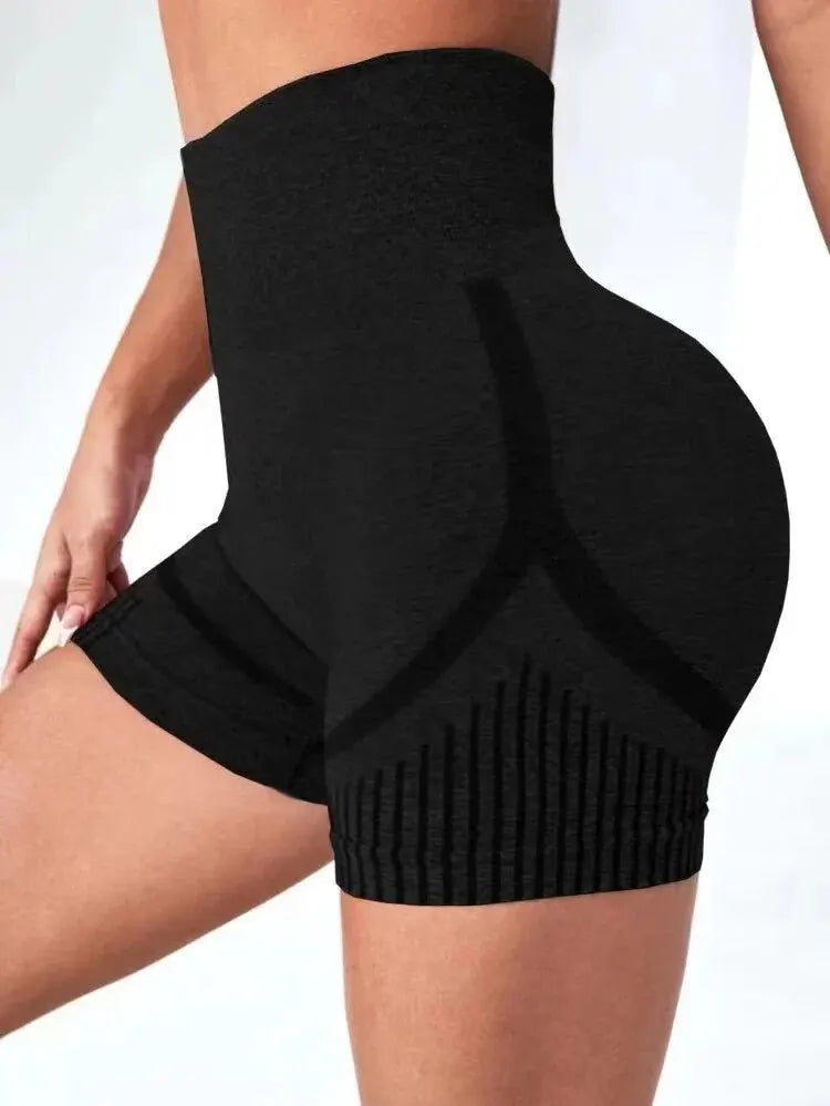 Women High Waist Workout Shorts