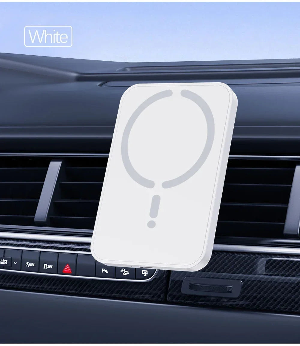 Magnetic Wireless Car Charger Outlet Phone Holder for iPhone