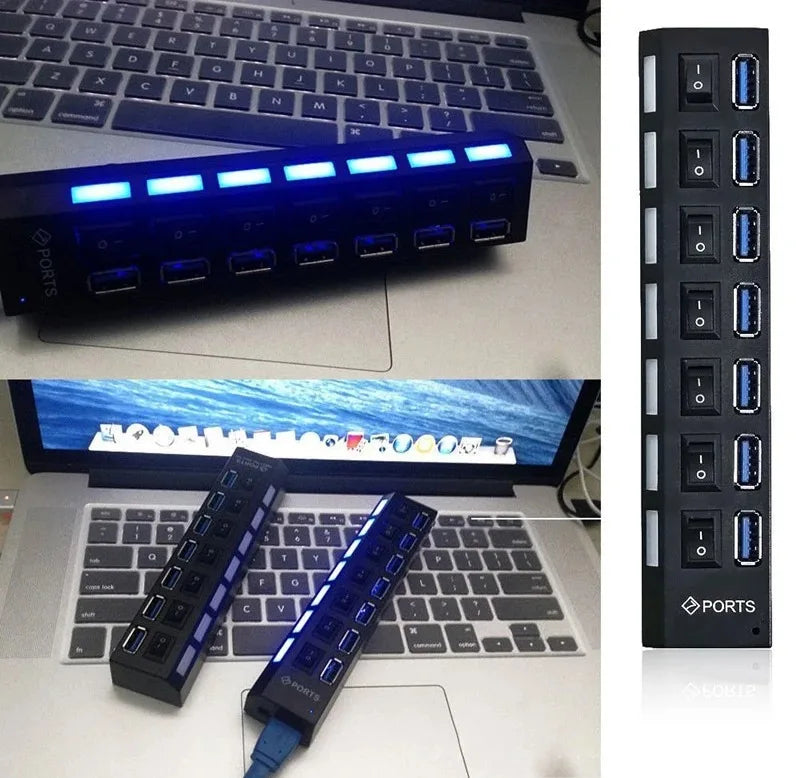 Extension Hub 7-port USB 2.0